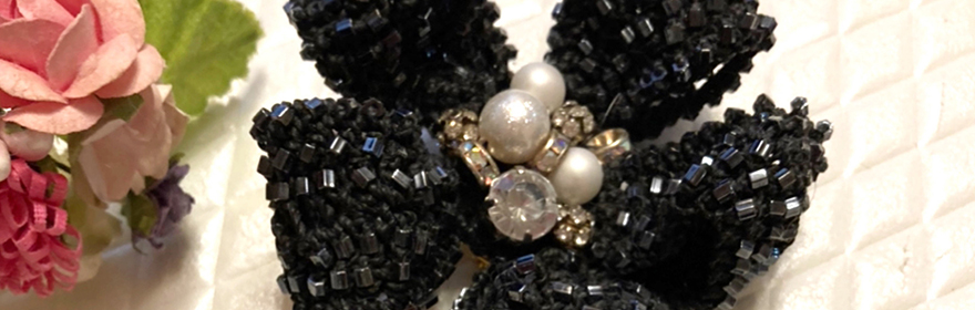 Beads accessory Designer Peach | 上杉祐美子